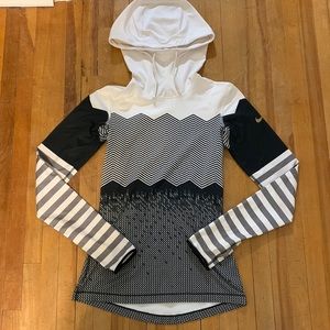 Nike Dri fit hooded athletic top
